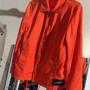 Calvin Klein Men's Orange jacket